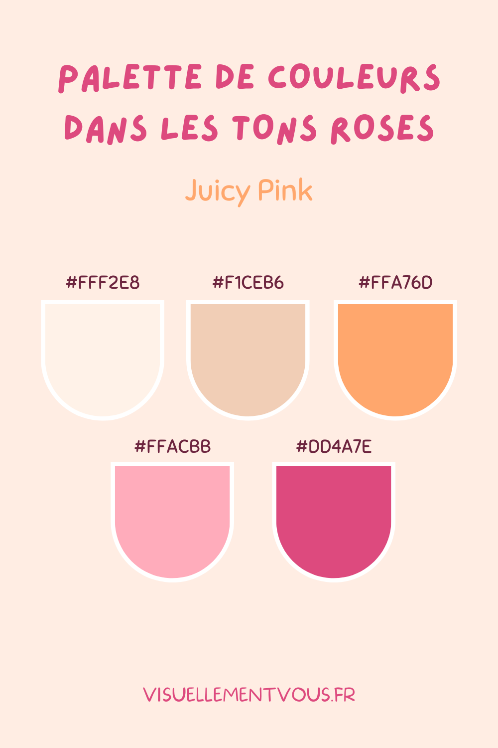 Visuellement Vous Comment Cr Er Une Identit Visuelle Autour Du Rose