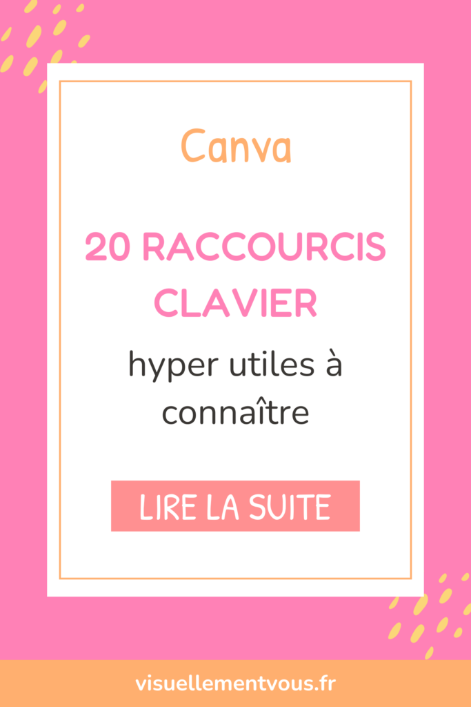 Canva : 20 raccourcis clavier hyper utiles à connaître