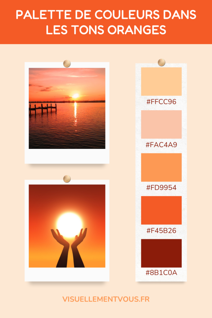 Comment créer une identité visuelle autour du orange ?